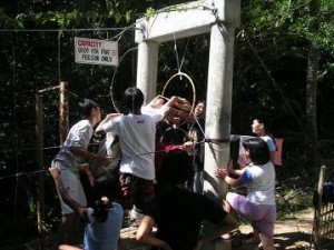 Outdoor Activity, Pagtatap Youth Camp, Malumpati Cold Spring, Pandan, Antique, Philippines