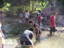 Outdoor Activity, Pagtatap Youth Camp, Malumpati Cold Spring, Pandan, Antique, Philippines